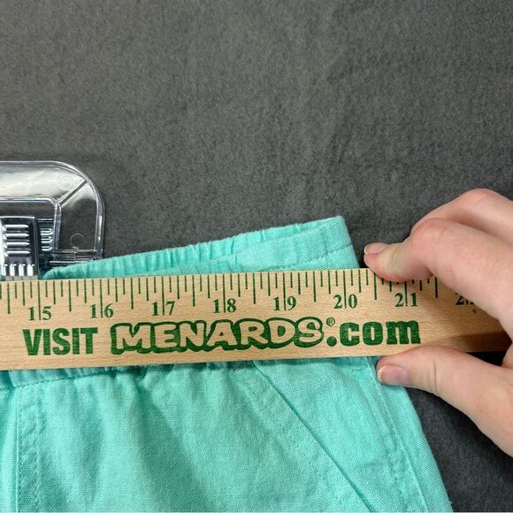 XXL NWT J. Crew Mint green spring shorts Linen-blend drawstring short - Picture 7 of 14